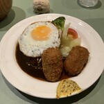 洋食クアトロ - Ｂセット。