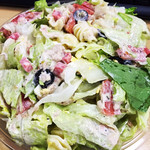 サラダイス - nicoise サラミトッピング
オニオン&マスタードドレッシング