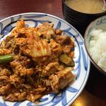 中華風家庭料理 ふーみん - ふーみん(豚肉とキムチの玉子炒め)