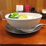 暁 製麺 - 鶏豚らぁ麺