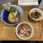 ヨコクラストアハウス - 昆布水つけ麺塩（並）
