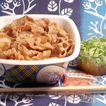 吉野家 - 料理写真:鬼おろしポン酢牛丼(並盛・つゆだく)