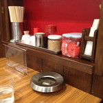 来福軒 - 調味料。