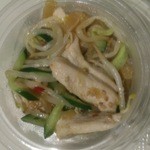 kuishimbounoshokutaku - クラゲと蒸し鶏の中華サラダ