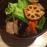 大戸屋 - ミニ鶏の黒酢あん