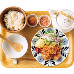 こめらく たっぷり野菜とお茶漬けと。 - 