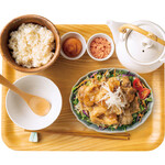 こめらく たっぷり野菜とお茶漬けと。 - 