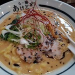 らー麺 あけどや - あじ玉胡麻味噌麺