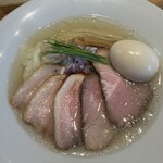 宍道湖しじみ中華蕎麦 琥珀 - 特製中華蕎麦（塩）