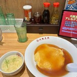 大阪王将 - 天津飯（大盛り）｡