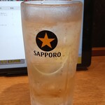 山下本気うどん - ハイボール＠￥180円