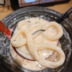 山下本気うどん - スープ割り♪