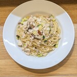 宴や - ランチ【店長の気まぐれパスタ】鶏ひき肉のペペロンチーノ