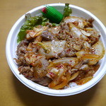 まるはん - まるはん丼（750円）ダブル大盛（肉1.5倍、ライス大盛）（+220円）