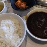 焼肉じゅうじゅうカルビ - 黒カレー