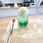 caféPei - メロンクリームソーダ