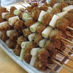 里葉亭 - 山積みのつくね