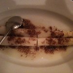 ボン・ムッシュ - ホワイトアスパラのアンチョビソース