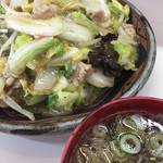 田中食堂 - 中華丼 野菜たっぷり