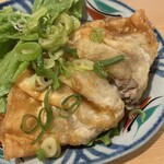 三十家 ～三重の旬を地酒と共に～ - 津ギョーザ食べ応えあり。
