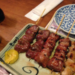 Ganso Yakitori Kushi Hacchin - こんな感じ。最低ラインは軽くクリア♪