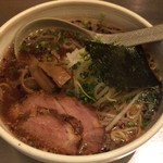 はな火屋 - 醤油ラーメン 普通盛 650円