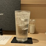 くずし割烹 五代目 井善 - 赤兎馬(ソーダ割り)