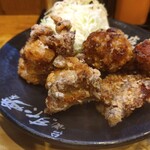 伝説のすた丼屋 - 料理写真:唐揚げ、追加唐揚げ3個
