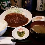 Izakaya Zen - デミメンチカツ定食