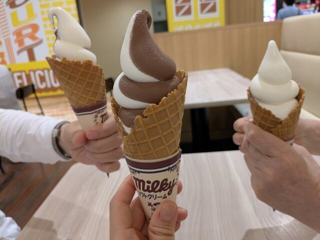 口コミ一覧 : milky70 since1951 スナモ店 - 南砂町/ソフトクリーム