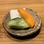 鶴来本町二丁目 づいき - 糠漬け
