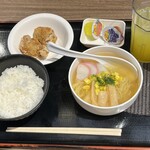 仙台辛み噌ラーメン 味よし - お子様中華そばセット（税込380円）とAセット（税込380円）