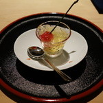 梶川 - 2015.04 デザート、トマトのジュレ