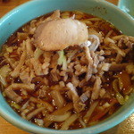 つけそば屋 麺楽 - 201504チャーシュー入り 大盛り￥1000 つけ汁