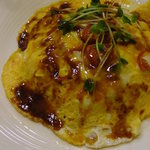 カフェ　華 - ドミグラスソースがしっかりきいたオムライスだったよ。
