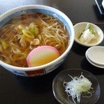 蕎麦清 - かしわそば800円全景