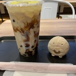ミスタードーナツ - ドリンク写真:タピオカもちもち黒糖ミルク。