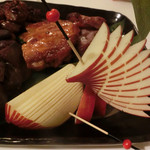 ゆるり 中華食堂 癒食同源 - やっぱりゆるりさんのご主人の飾り包丁☆は、凄い♪