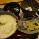 中央食堂・さんぼう - 麦とろろ御飯（1100円）