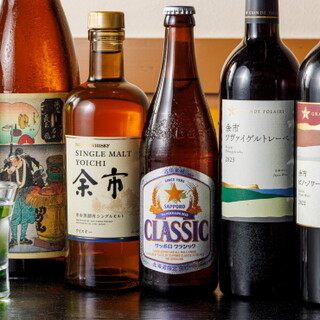 ビール、ワイン、ウイスキー、地酒…北海道の食には北海道の酒を
