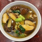 華吉 - 椎茸うま煮そば1050円