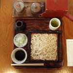 寿賀廣 - 料理写真:ざるそば、海苔はのらないタイプ。５００円。
