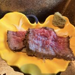 焼肉 番手十番 - 宮崎牛のたたき