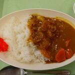 広島市南区役所食堂 - カツカレー (税込)500円 ※上から (2026.07.14)
