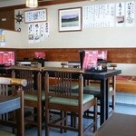 Sobadokoro Marukoshi - テーブル席のみ