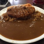 キッチン誠流 - トンカツカレーライスの大盛りはメガサイズ！