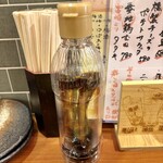 大衆酒場るーつ - このペットボトルは何？