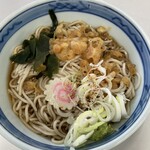 椚木屋 - 料理写真:冷やしたぬき蕎麦600