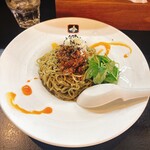 餃子と担々麺 吟 - 冷製黒胡麻担担麺（大盛り）¥1000