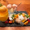 bar hikaru - メインのみかんとドーナツ
